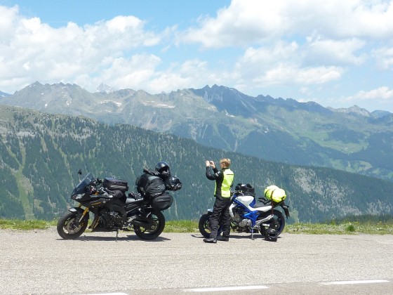 Jaufenpass 2094 mtr hoch